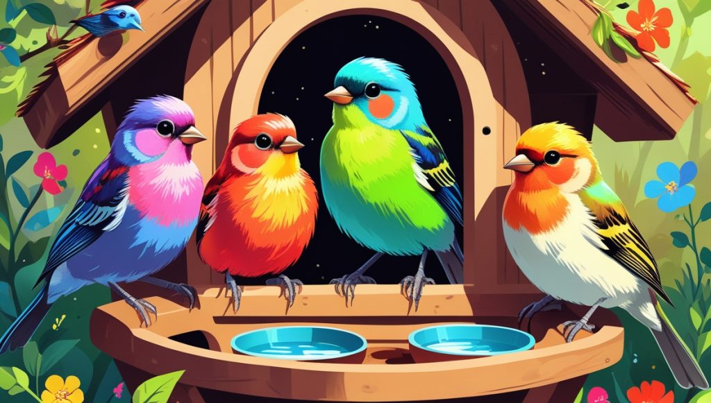 نحوه تشخیص سن پرندگان زینتی