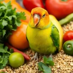 ترکیب ایده‌آل دانه‌ها برای طوطی برزیلی
