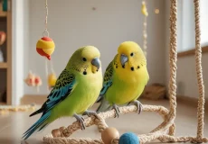 چه کنیم پرنده به مبلمان و پرده‌ها آسیب نزند؟