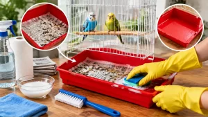برنامه نظافتی صحیح کف قفس